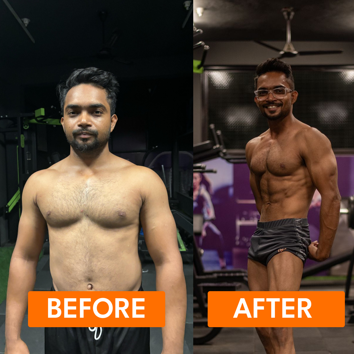 Hussain's Progress - Transformation
